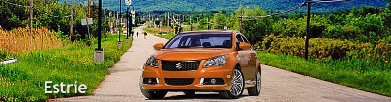 Bannière localisation concessionnaires Automobile Estrie